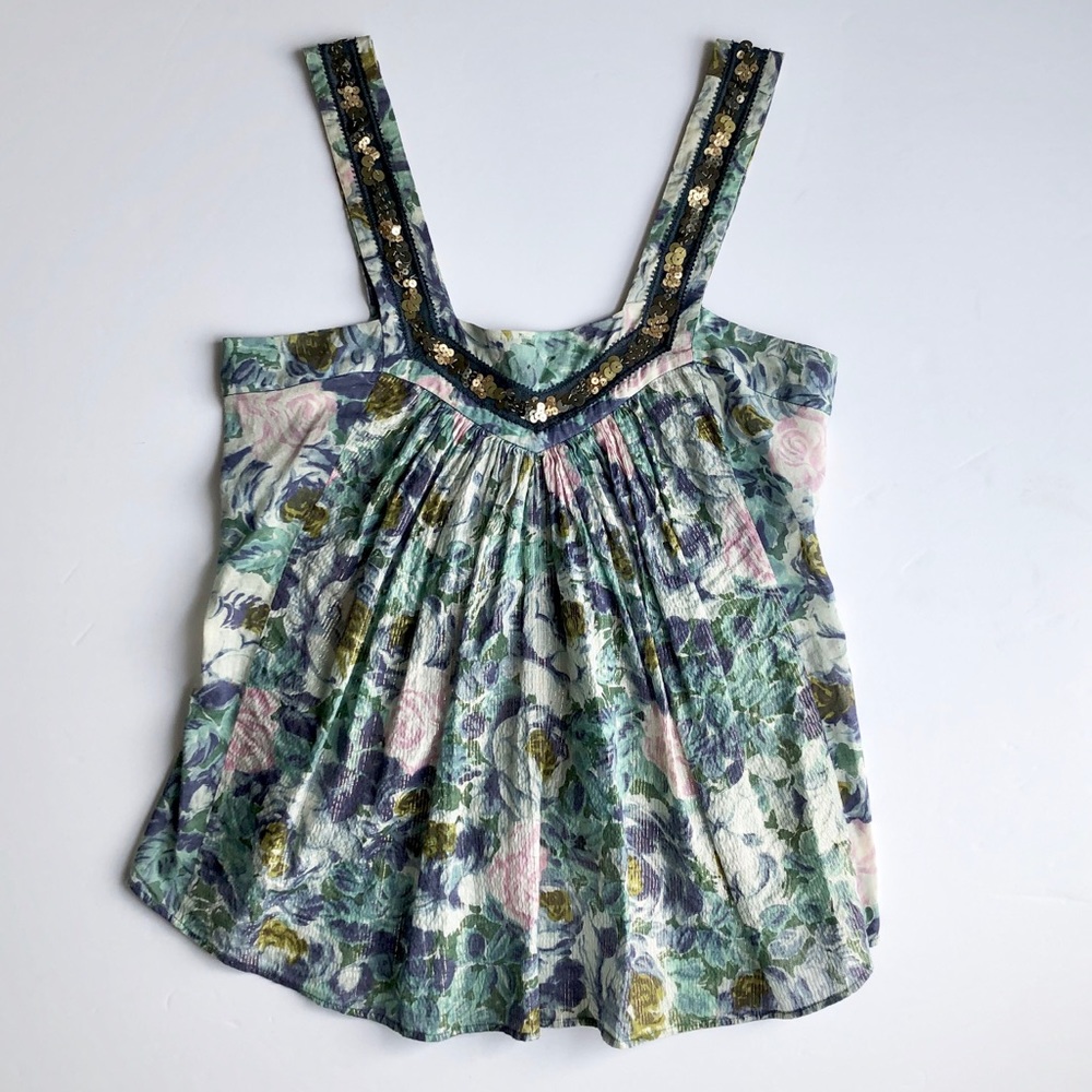 Rebecca Taylor floral cami, sz 0